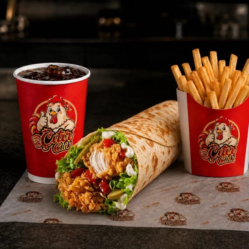 Çıtır Lavash Wrap Menü