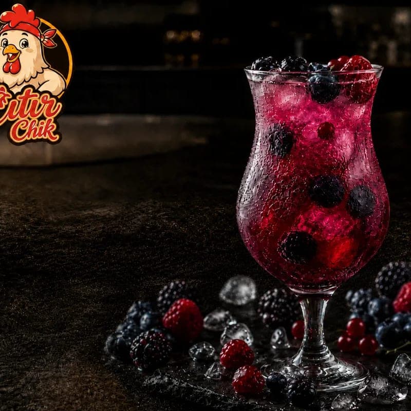 Cafe Çıtır Buzlu İçeçekler Orman Meyveleri