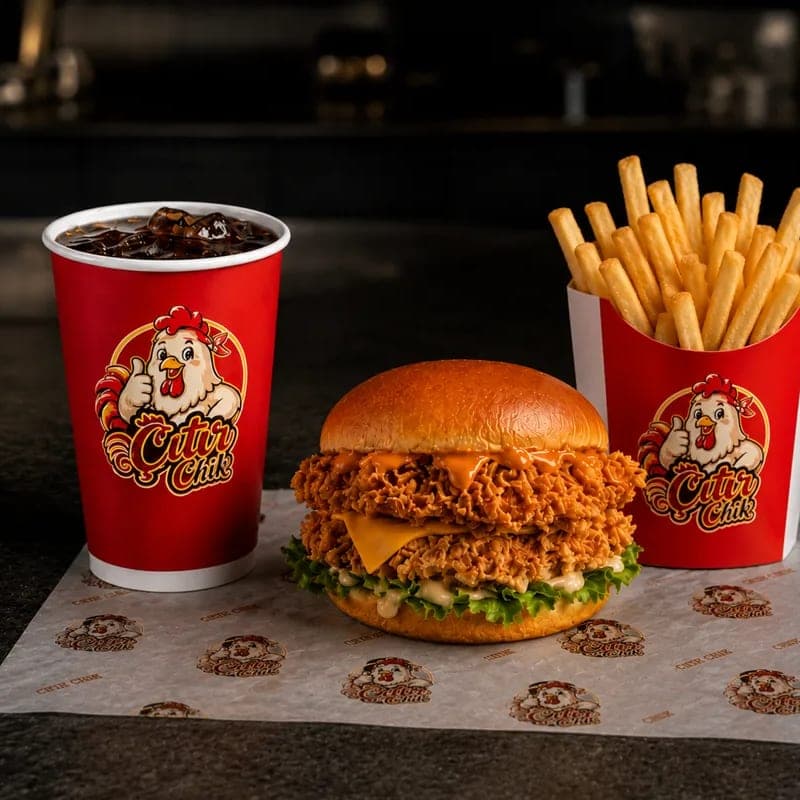 İkili Çıtırım Double Burger Menü